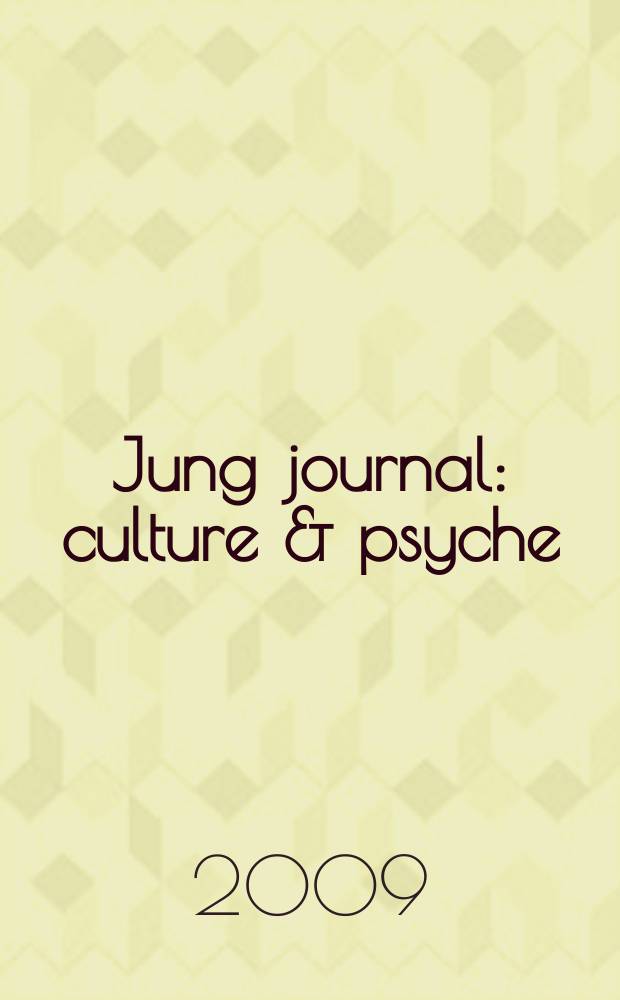 Jung journal : culture & psyche = Журнал Юнга