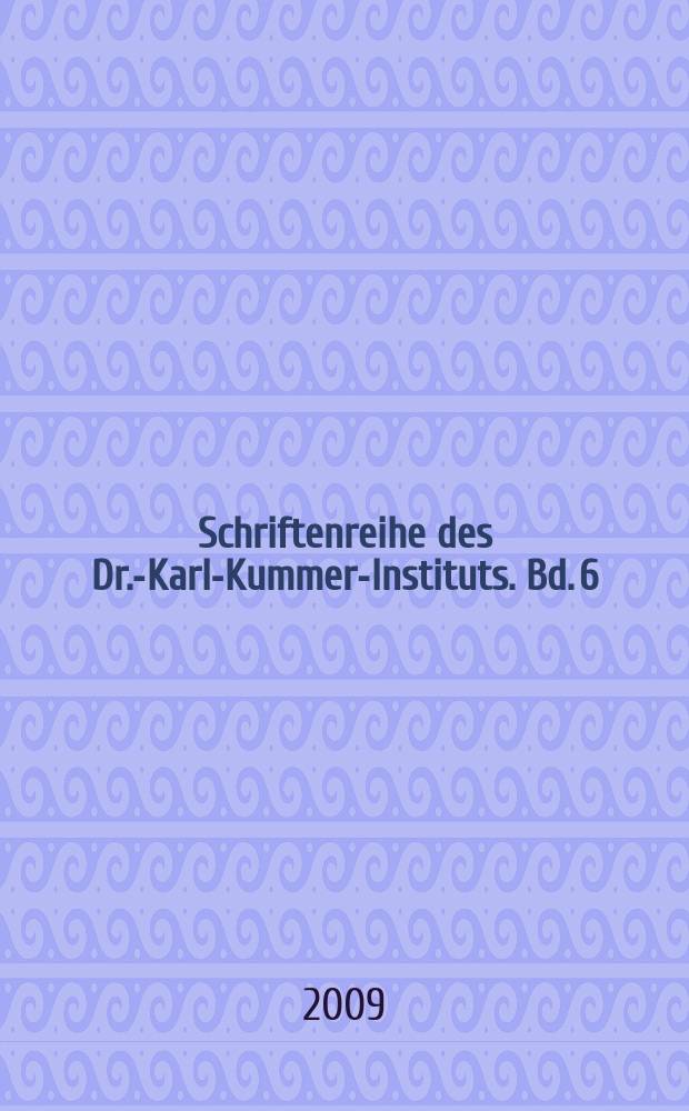Schriftenreihe des Dr.-Karl-Kummer-Instituts. Bd. 6 : Alter und Sociale Gerechtigkeit = Возраст и социальная справедливость