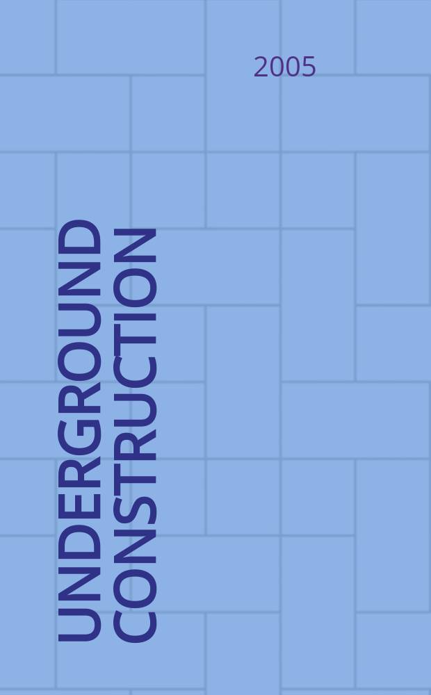 Underground construction : Water, sewer, gas & cable Serving the construction, rehabilitation and remediation professional Form. Pipeline & utilities construction. Vol.60, № 9