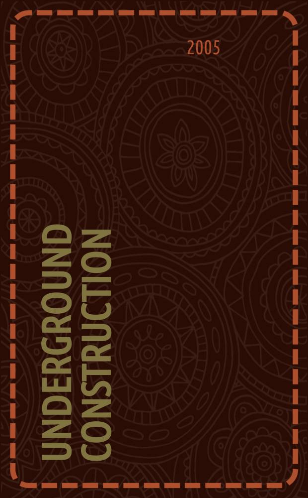 Underground construction : Water, sewer, gas & cable Serving the construction, rehabilitation and remediation professional Form. Pipeline & utilities construction. Vol.60, № 12