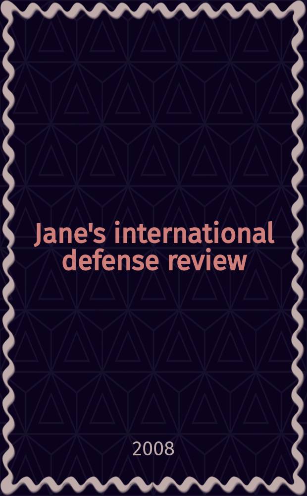 Jane's international defense review : Jane's IDR. Vol. 41, Sept.