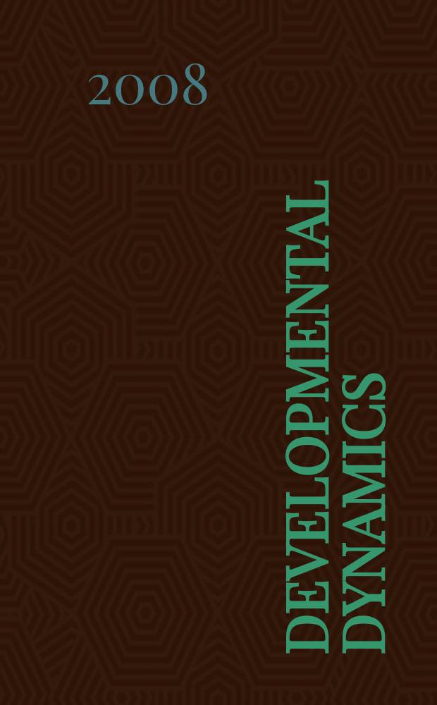 Developmental dynamics : An offic. publ. of the Amer. assoc. of anatomists (Formely The Amer. j. of anatomy). Vol. 237, № 9
