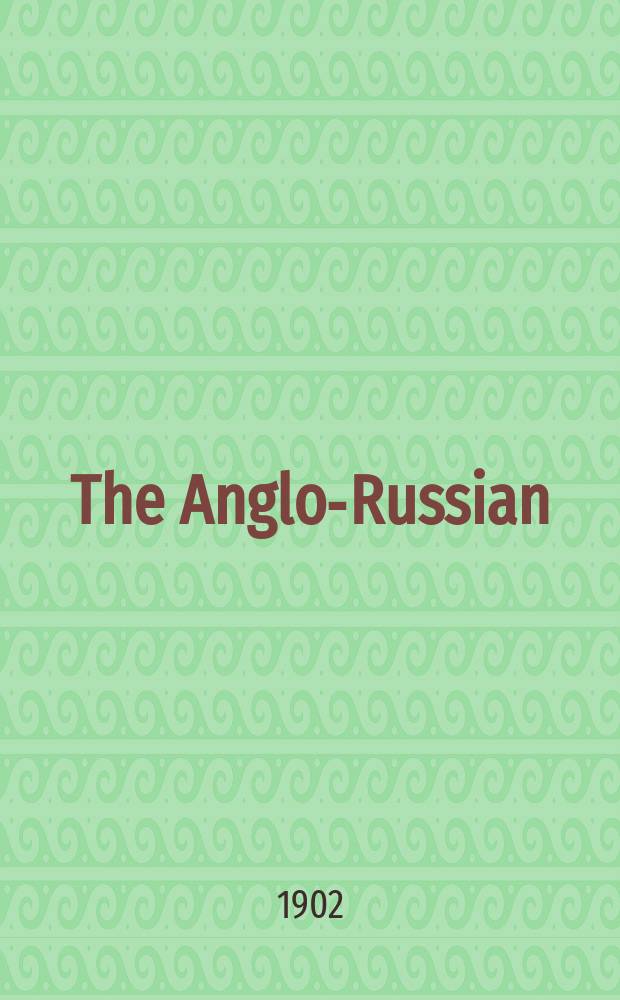 The Anglo-Russian