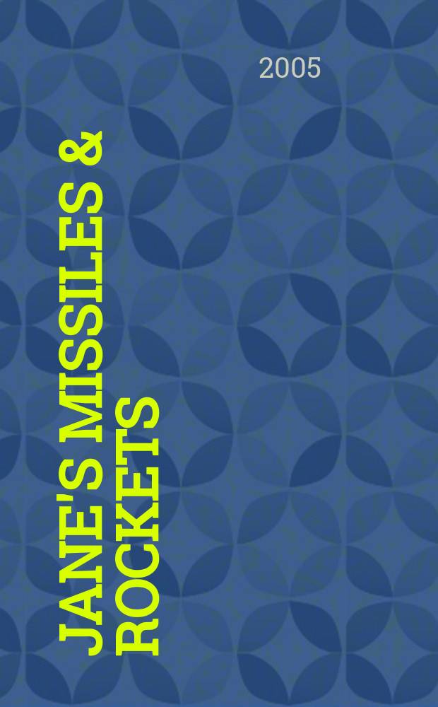Jane's missiles & rockets : Incorp. precision guided munitions. Vol. 9, № 10