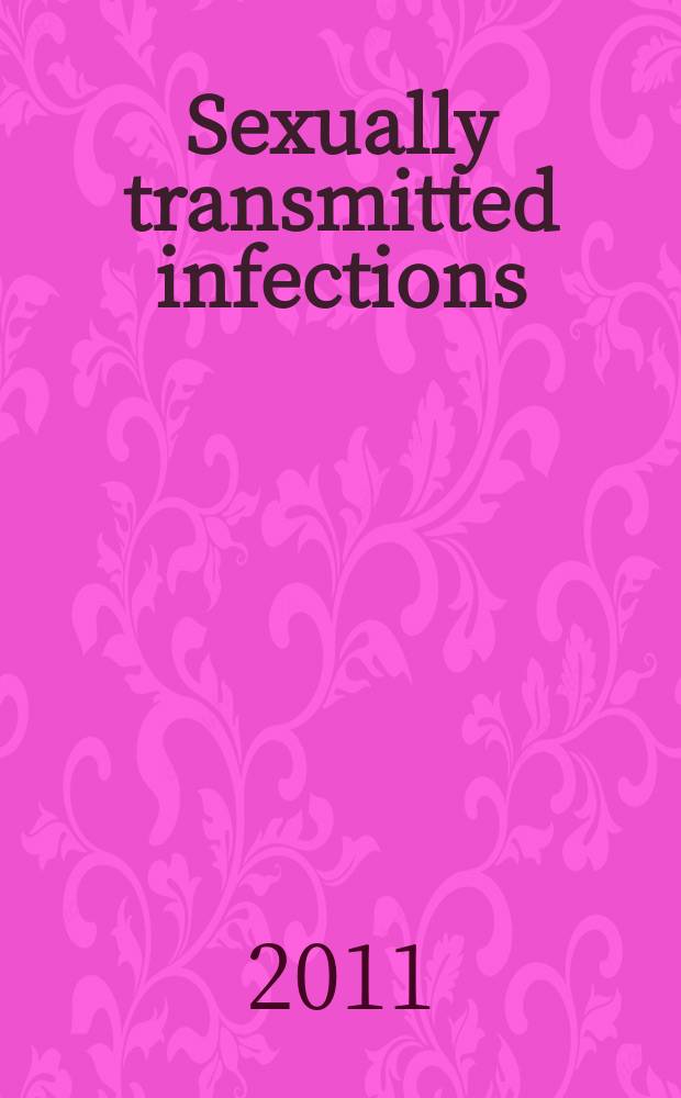 Sexually transmitted infections : Formerly Genitourinary medicine The j. of sexual health & HIV. Vol. 87, № 3