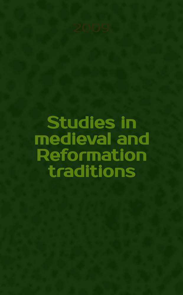 Studies in medieval and Reformation traditions : history, culture, religion, ideas. Vol. 144 : Stephen Langton = Стефан Лангтон архиепископ Кентерберийский