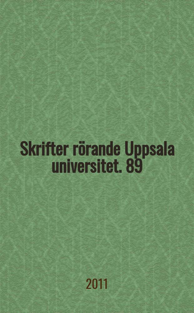 Skrifter rörande Uppsala universitet. 89 : Anders Fredrik Regnell = Андерс Фредрик Рэгнелл: врач, ботаник и жертвователь.