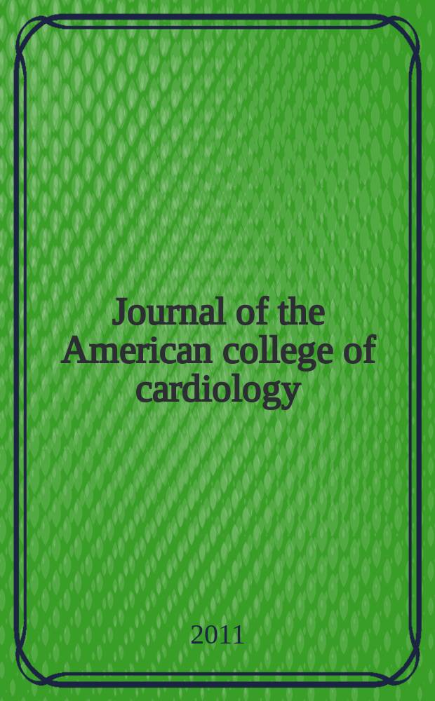Journal of the American college of cardiology : JACC. Vol. 57, № 2