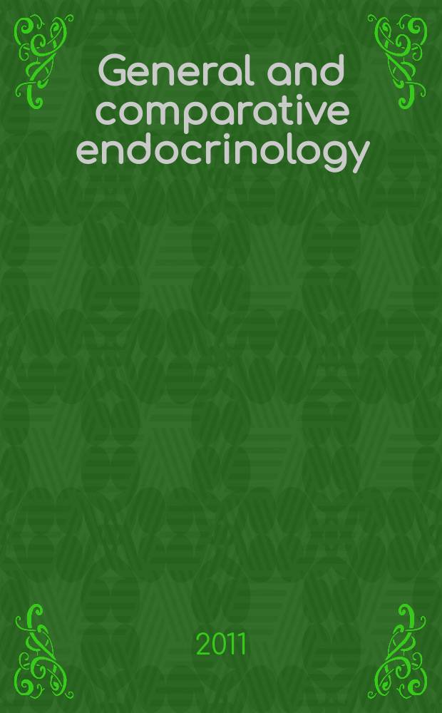 General and comparative endocrinology : An international journal. Vol. 171, № 1