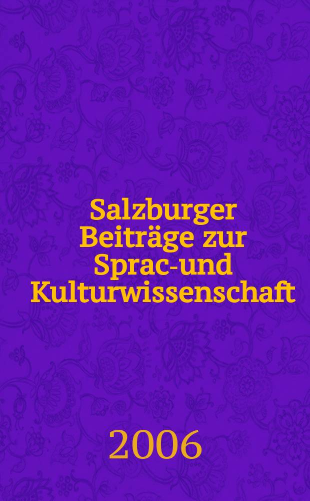 Salzburger Beiträge zur Sprach- und Kulturwissenschaft : Beihefte zur Zeitschrift Moderne Schprachen. 5 : Fiction and literary prizes in Great Britain = ВЫмысел и литература