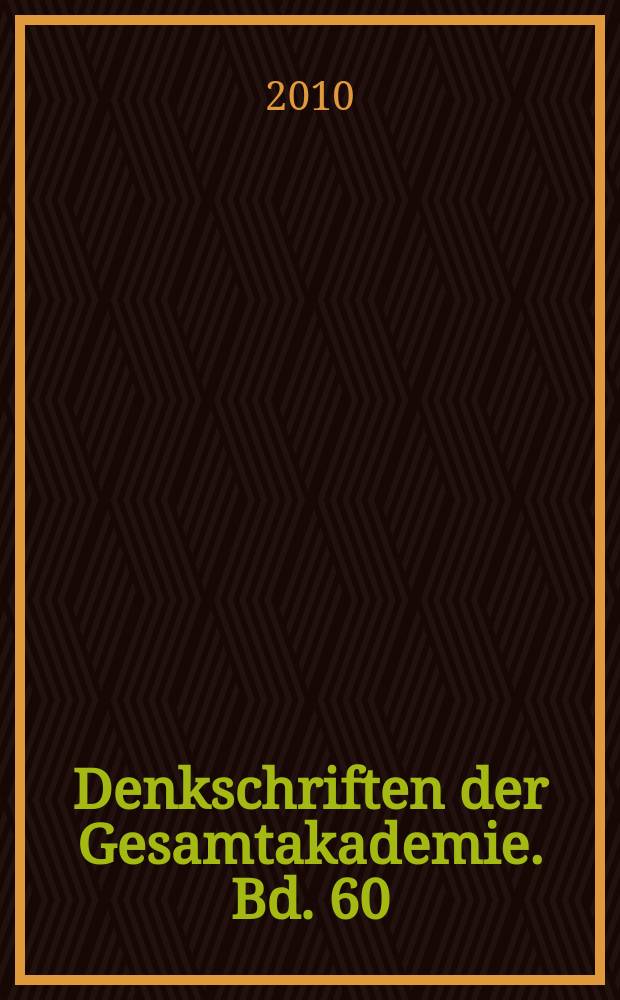 Denkschriften der Gesamtakademie. Bd. 60 : Cities and urbanism in Ancient Egypt = Города и урбанизм в Древнем Египте