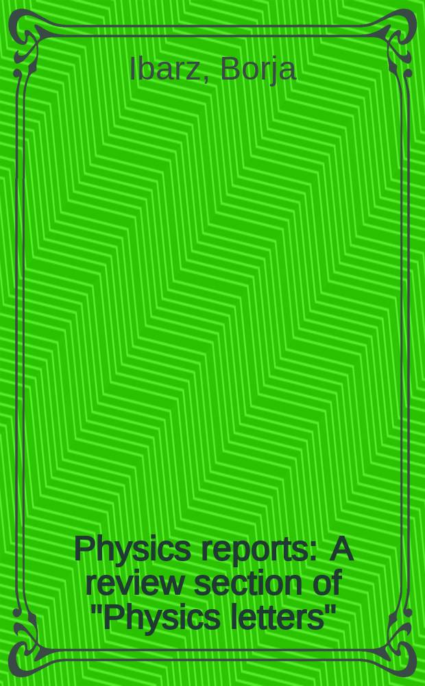 Physics reports : A review section of "Physics letters" (Sect. C). Vol. 501, № 1/2 : Map-based models in neuronal dynamics = Модели нейронной динамики , основанные на карте