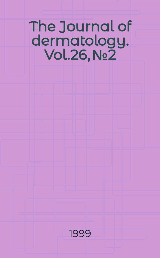 The Journal of dermatology. Vol.26, №2