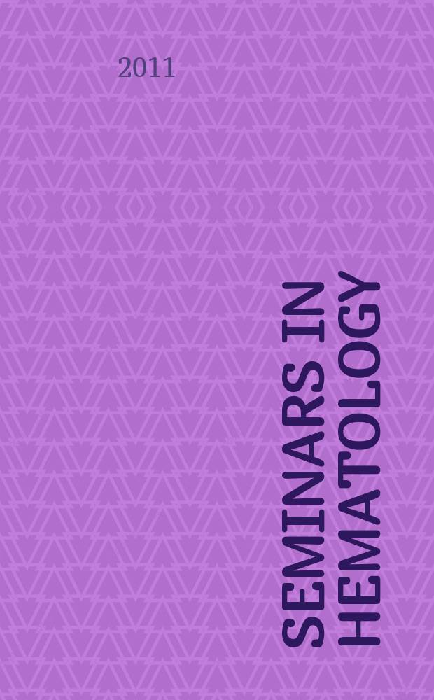 Seminars in hematology : A topical journal on subjects of current importance in clinical hematology and related fields, devoted to making the present states of such topics and the results of new investigations readily available to the practicing physician. Vol. 48, № 2 : Diamond Blackfan anemia and ribosome biogenesis = Анемия Даймонда -Блекфана и рибосомный биогенез
