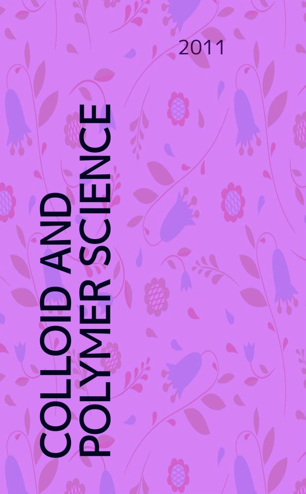 Colloid and polymer science : Offic. journal of the Kolloid-Ges. Vol. 289, № 7