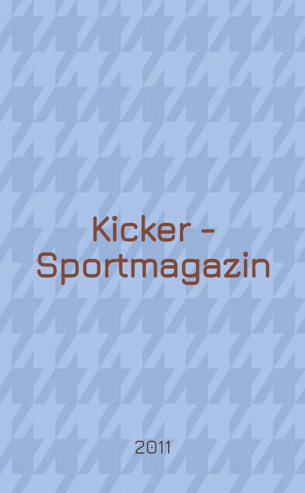 Kicker - Sportmagazin : Deutschlands grösste Sportzeitung. 2011 к № 34, Beil. : DTM 2011