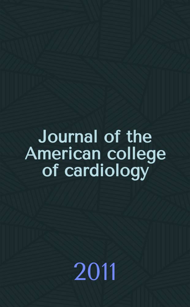 Journal of the American college of cardiology : JACC. Vol. 57, № 14