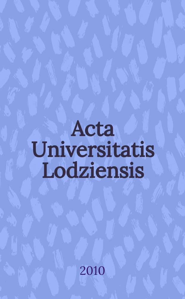 Acta Universitatis Lodziensis : The mechanism of functioning of EMU euro zone enlargement - the new members' perspective = Механизм развития Еврозоны - новая перспектива
