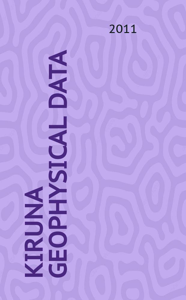 Kiruna geophysical data : Data summary Coll. at Kiruna observatory of the R. Swedish acad. of science and the Univ. of Umoå and at the rockat range Esrange of the European Space research organisation. 2006, № 4/6