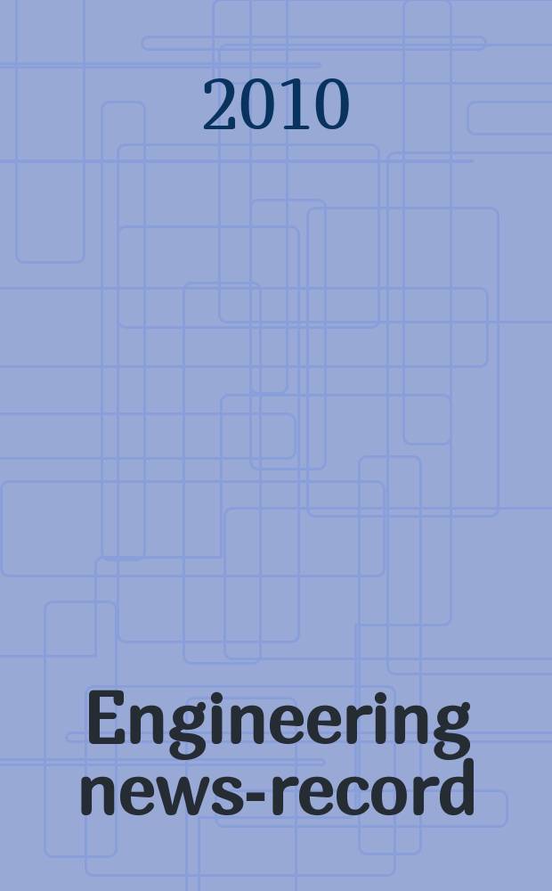 Engineering news-record : Devoted to civil engineering and contracting. Vol. 265, № 11