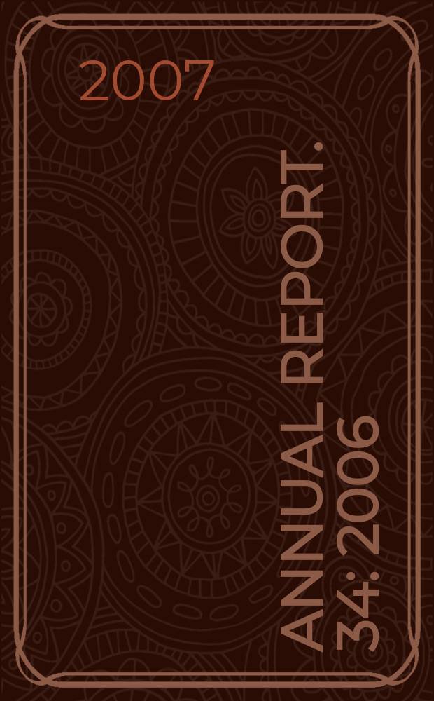 Annual report. 34 : 2006/07