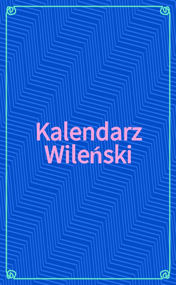Kalendarz Wileński
