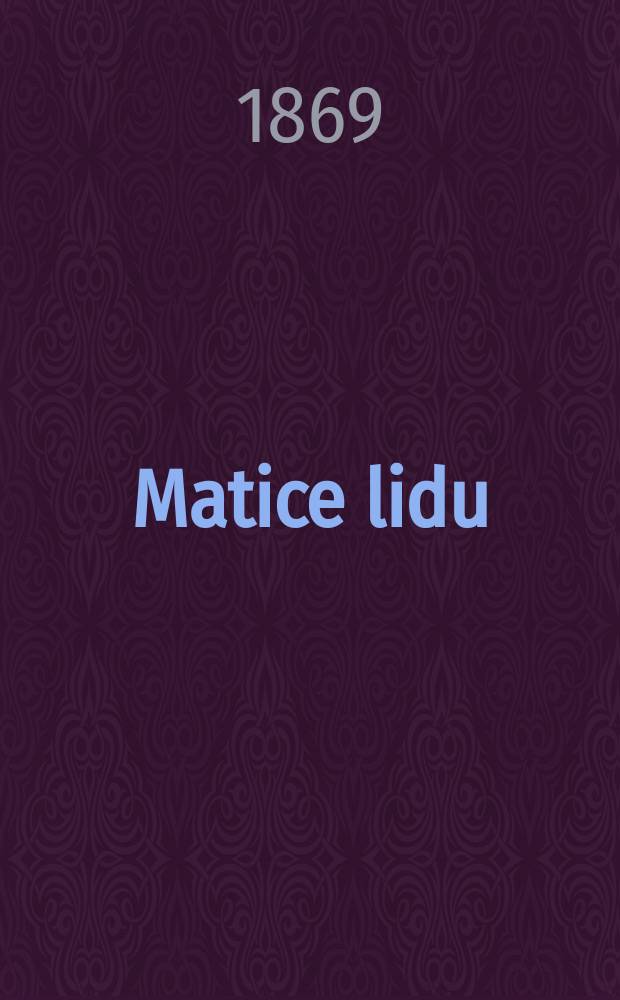 Matice lidu