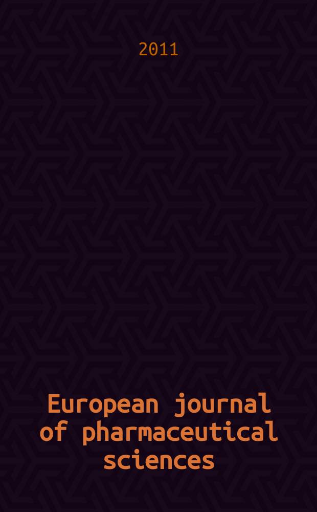 European journal of pharmaceutical sciences : official journal of the European federation for pharmaceutical sciences. Vol. 42, № 4