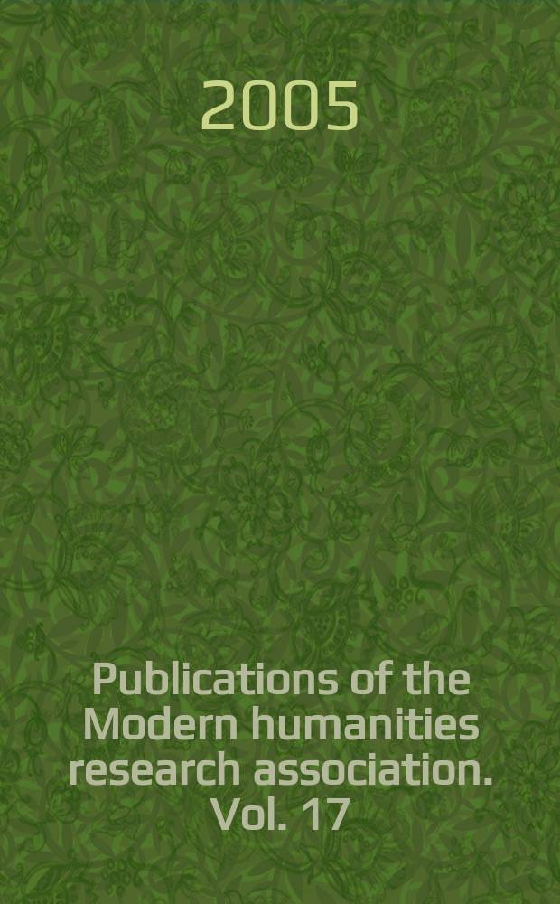 Publications of the Modern humanities research association. Vol. 17 (2) : Anglo-Norman dictionary = Англо-норманский словарь