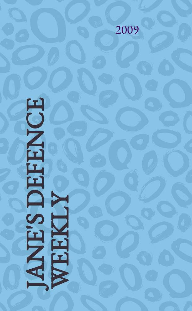 Jane's defence weekly : An intern. Thomson publ. Vol. 46, № 35