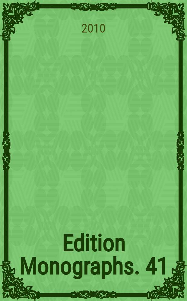 Edition Monographs. 41 : The predicament of Serbian Orthodox holy places in Kosovo and Metohia = Трудное положение православных святых мест и Косово и Метохии