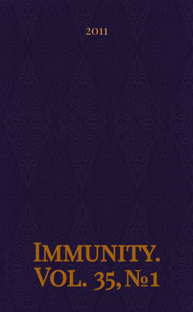 Immunity. Vol. 35, № 1