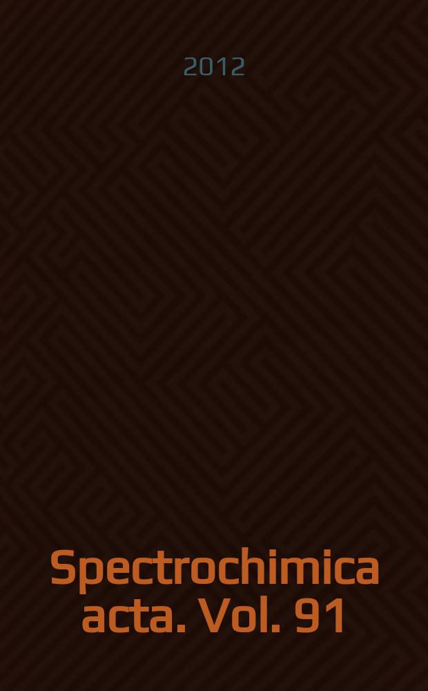 Spectrochimica acta. Vol. 91