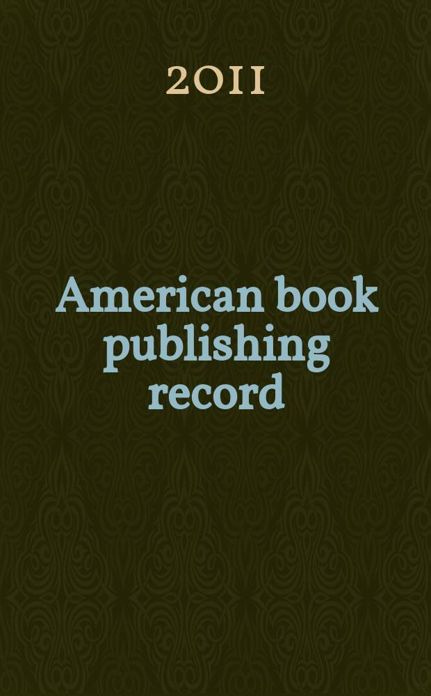 American book publishing record : A record of American book production in ... as catalogued by the Library of Congress and annotated by Publishers' weekly in the monthly issues of the American book publishing record Arranged by subject according to the Dewey decimal classification and indexed by author and by title. Vol. 52, № 4