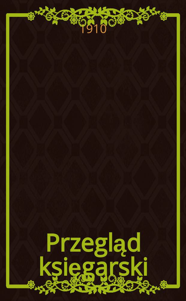 Przegląd księgarski