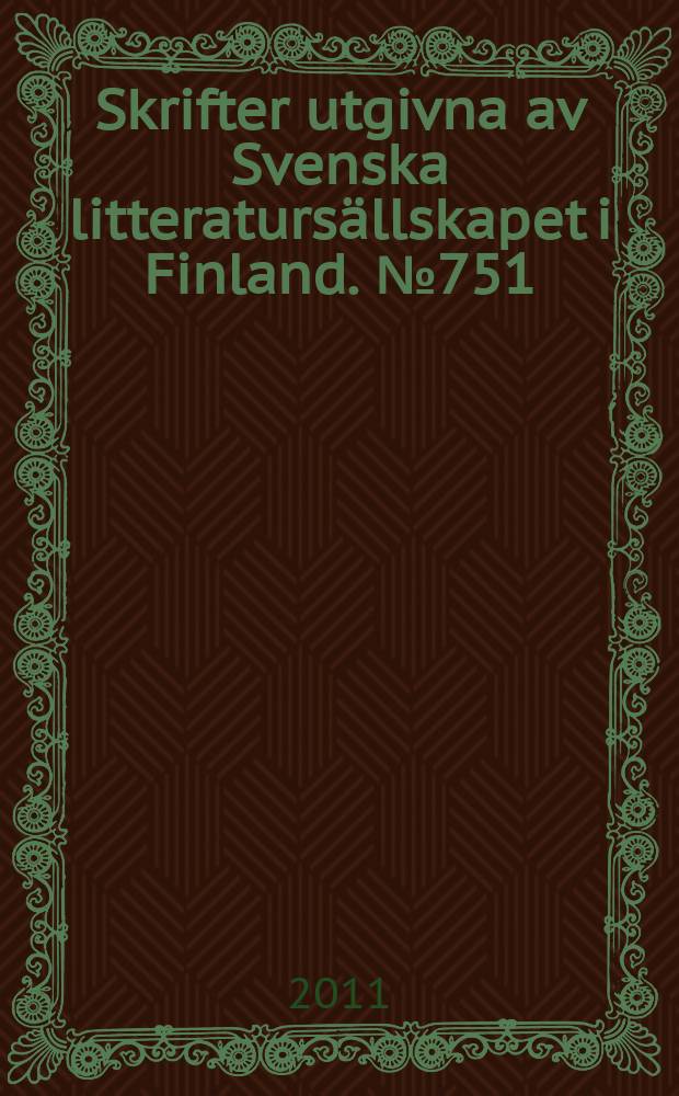 Skrifter utgivna av Svenska litteratursällskapet i Finland. № 751 : På fria villkor = На свободе по обстоятельствам