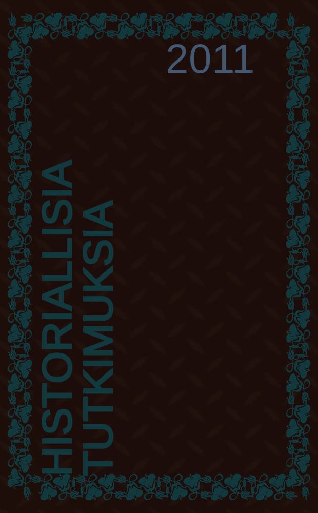 Historiallisia tutkimuksia : julkaissut Suomen historiallinen seura : Sinisten maisemien mies = Человек голубых ландшафтов