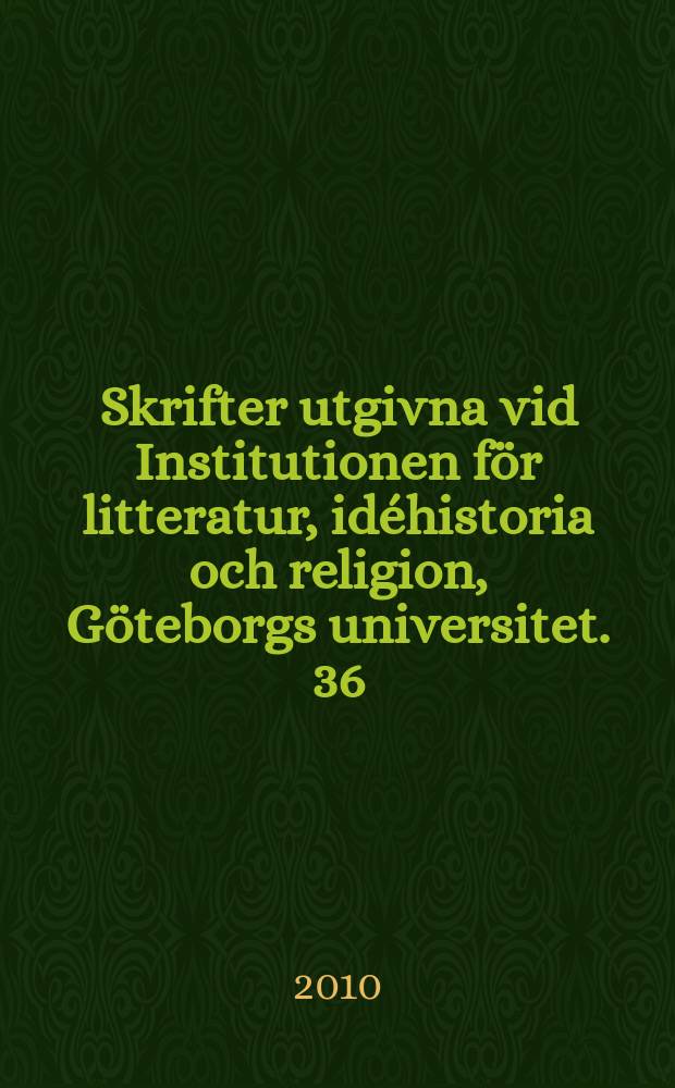Skrifter utgivna vid Institutionen för litteratur, idéhistoria och religion, Göteborgs universitet. 36 : Crucifixion in antiquity = Распятие в древности: Исследование на фоне новозаветной терминологии распятия = Распятие Христа-тема в литературе во времена античности