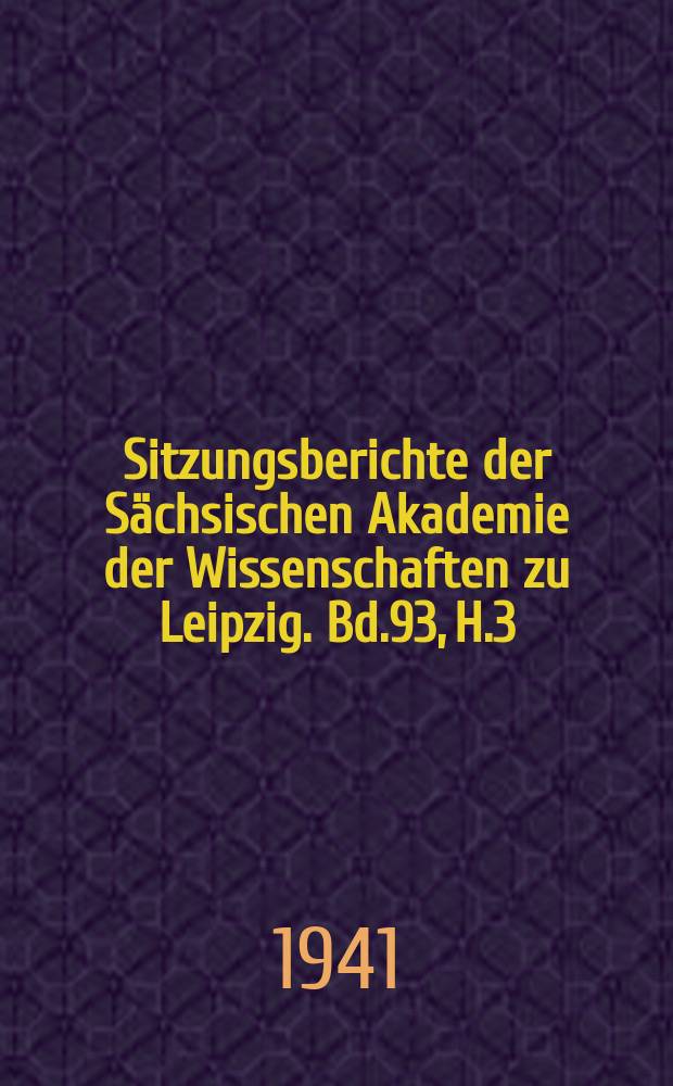 Sitzungsberichte der Sächsischen Akademie der Wissenschaften zu Leipzig. Bd.93, H.3 : Beuve de Hantone = Французский героический эпос "Beuve de Hanton"