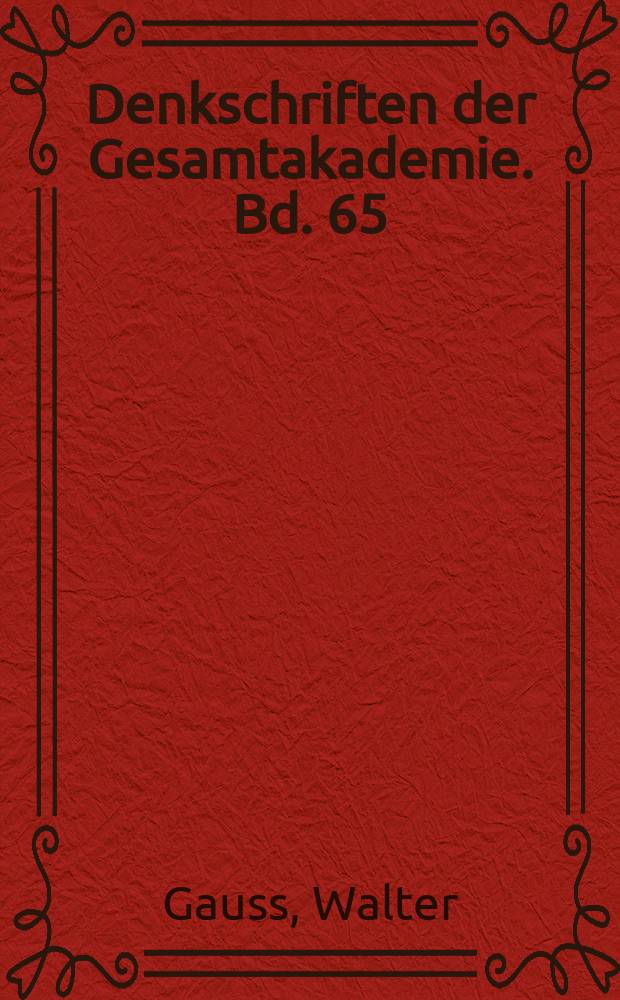 Denkschriften der Gesamtakademie. Bd. 65 : Ägina - Kolonna = Гончарная продукция и доставка ы бронзовом веке Колонны, Эгины