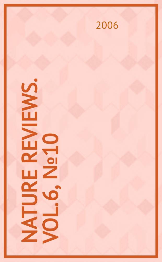 Nature reviews. Vol. 6, № 10