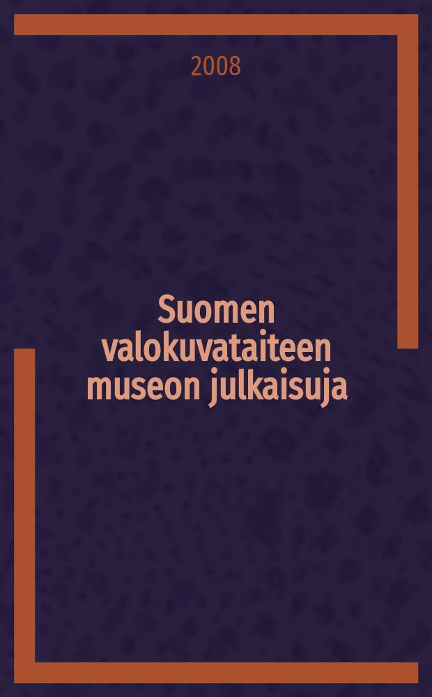 Suomen valokuvataiteen museon julkaisuja = Suomen valokuvataiteen museon julkaisuja. 23 : Alastomuuden oikeutus = Разрешенная нагота: фотография современного идеала финской обнаженной натуры