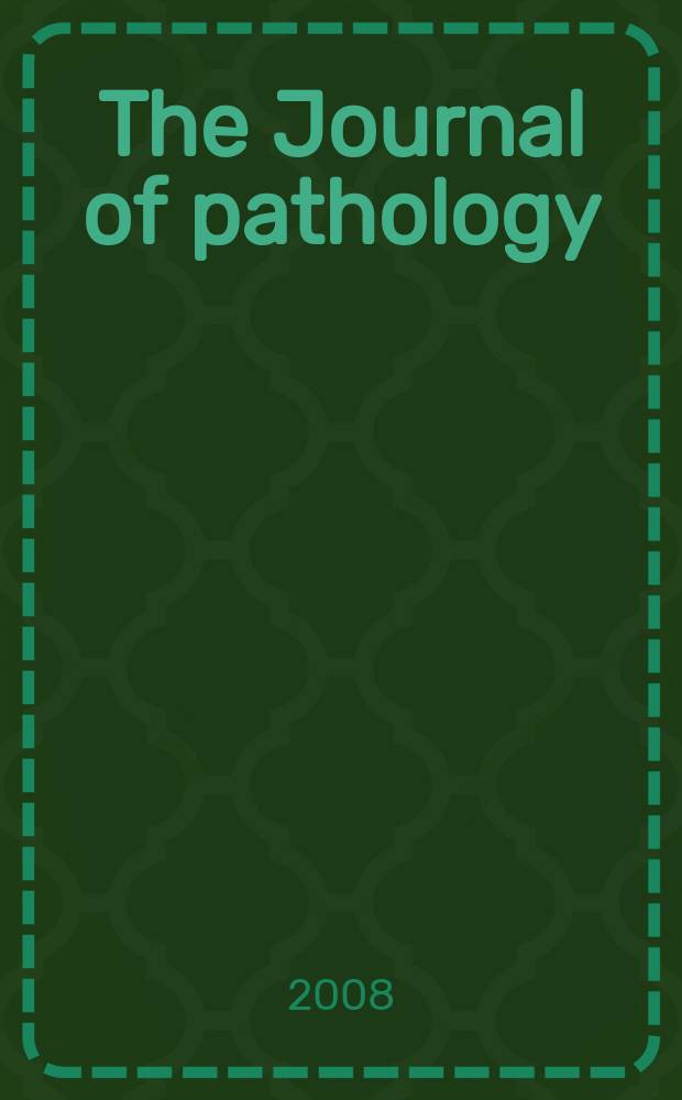 The Journal of pathology : An official journal of the Pathological society of Great Britain and Ireland. Vol. 216, № 2