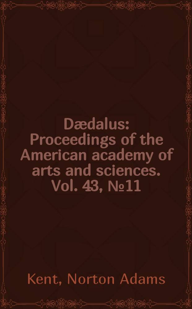 Dædalus : Proceedings of the American academy of arts and sciences. Vol. 43, № 11 : Difference inwave-lengths of titanium λλ 3900 and 3913 in arc and spark