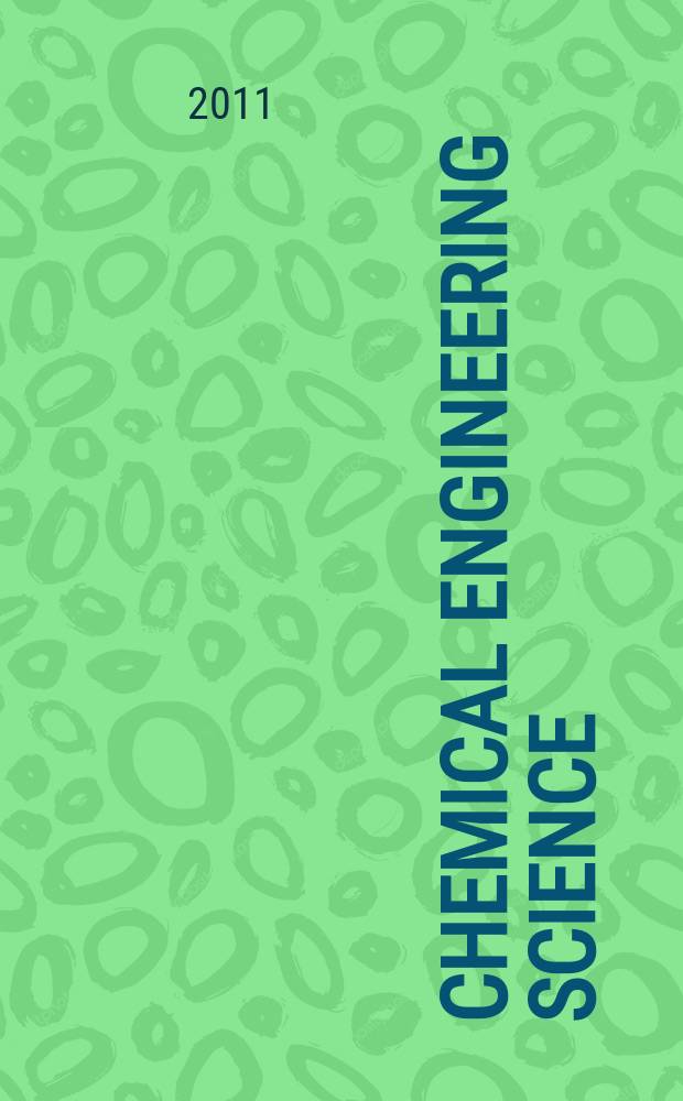 Chemical engineering science : Génie chimique. Vol. 66, № 12