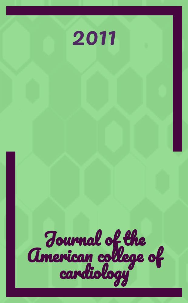 Journal of the American college of cardiology : JACC. Vol. 57, № 23