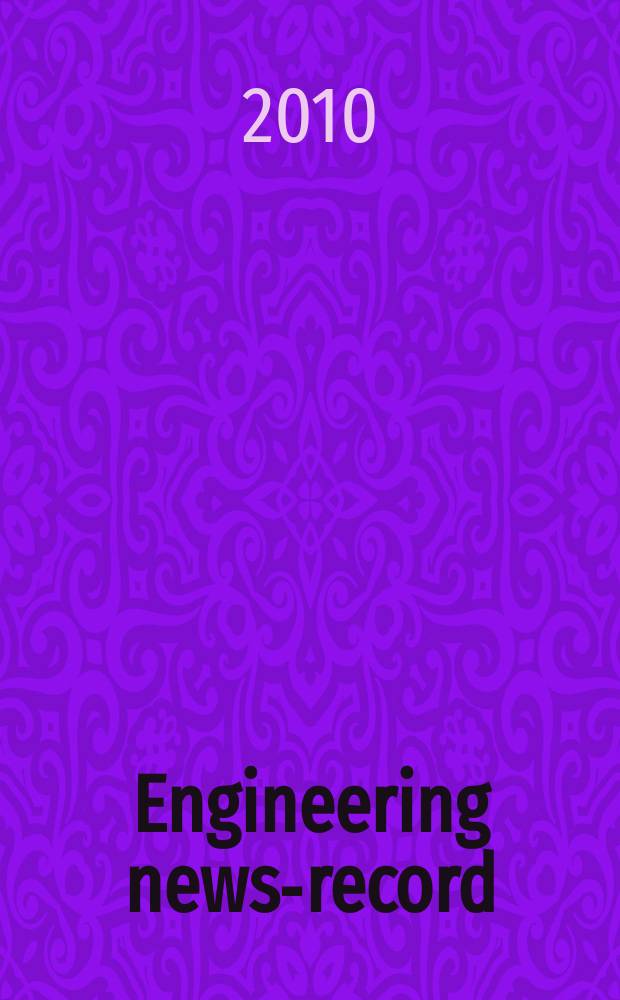 Engineering news-record : Devoted to civil engineering and contracting. Vol. 265, № 14