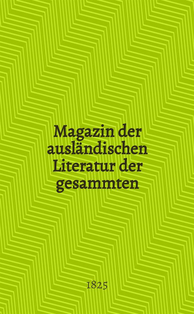 Magazin der ausländischen Literatur der gesammten : Heilkunde und Arbeiten der Aerztlichen Vereins zu Hamburg. Bd.10