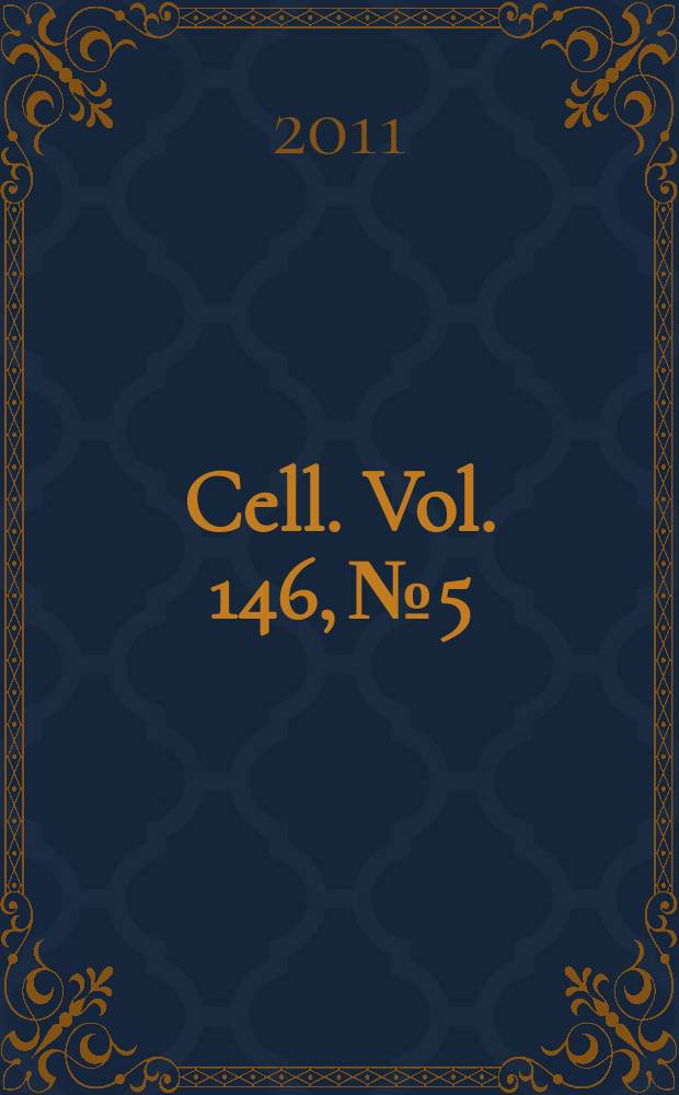 Cell. Vol. 146, № 5