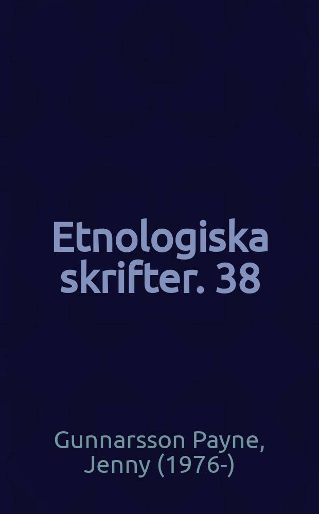 Etnologiska skrifter. 38 : Systerskapets logiker = Логика сестринства: этнологическое изучение феминистских журналов